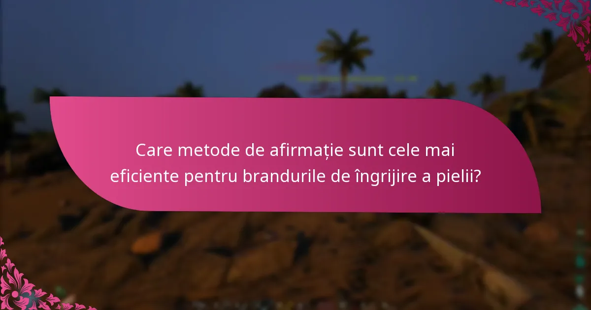 Cum își susține Trophy Skin afirmațiile?