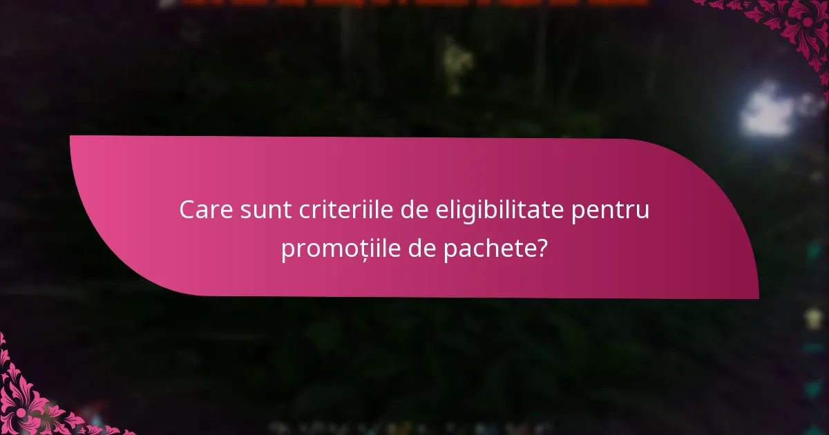 Cum pot utilizatorii să revendice promoțiile de pachete?
