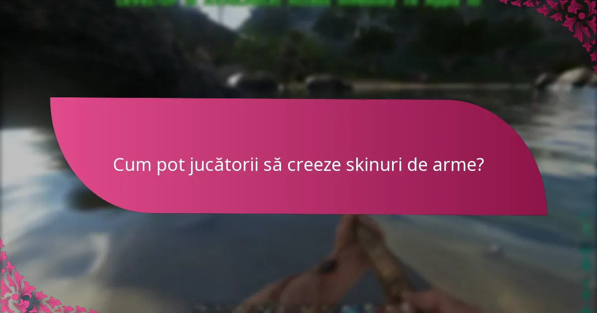 Cum se compară skinurile de arme în funcție de preferințele jucătorilor?