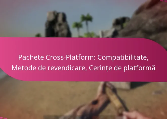 Pachete Cross-Platform: Compatibilitate, Metode de revendicare, Cerințe de platformă