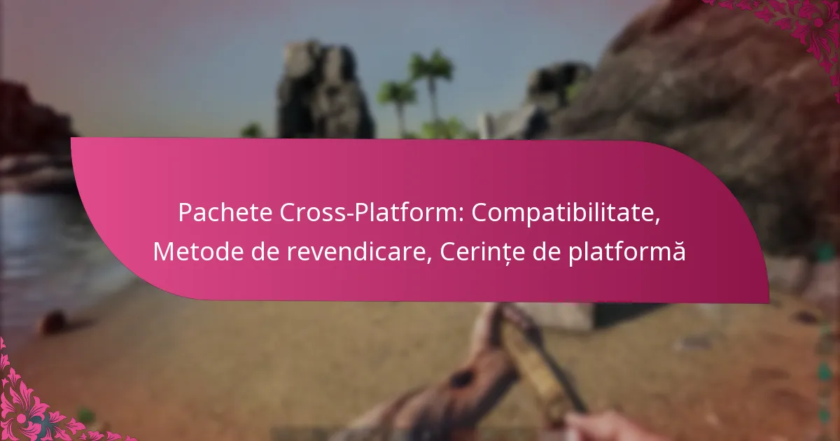 Pachete Cross-Platform: Compatibilitate, Metode de revendicare, Cerințe de platformă